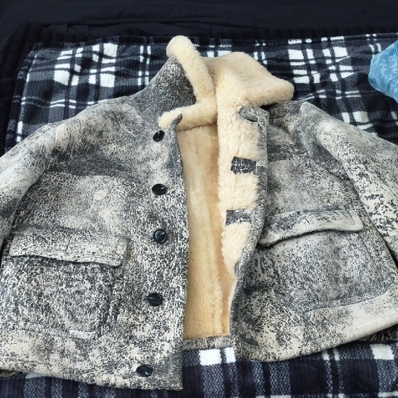 100% Lamb Skin Coach Jacket - Picture 1 of 7